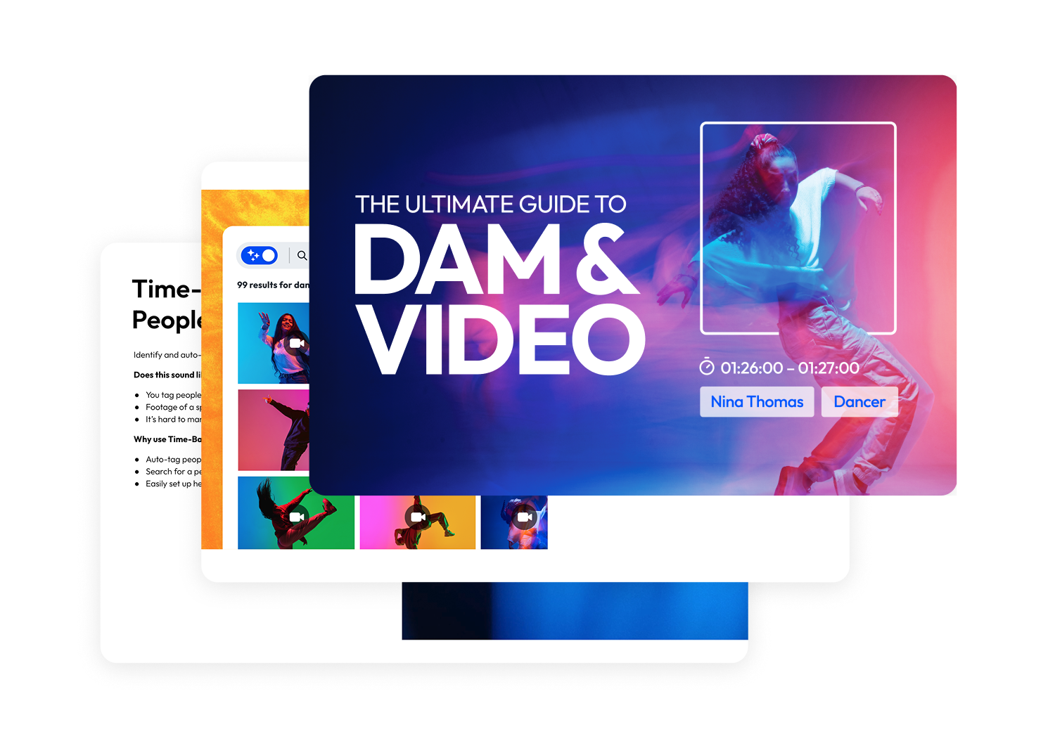 A digital interface showcasing