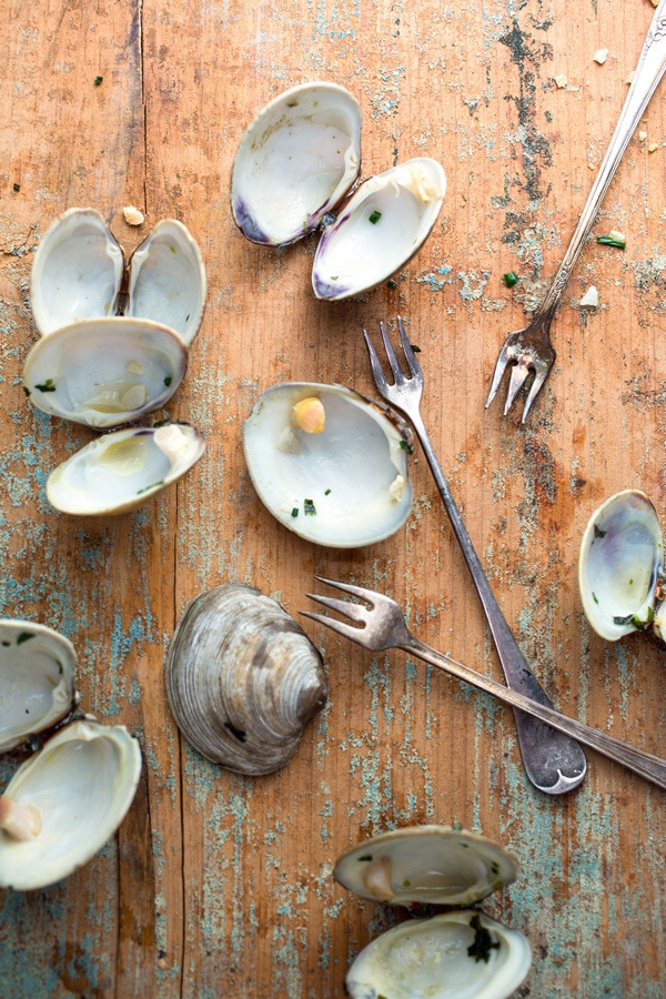 APPETITE Steamed Clams with Spring Herbs