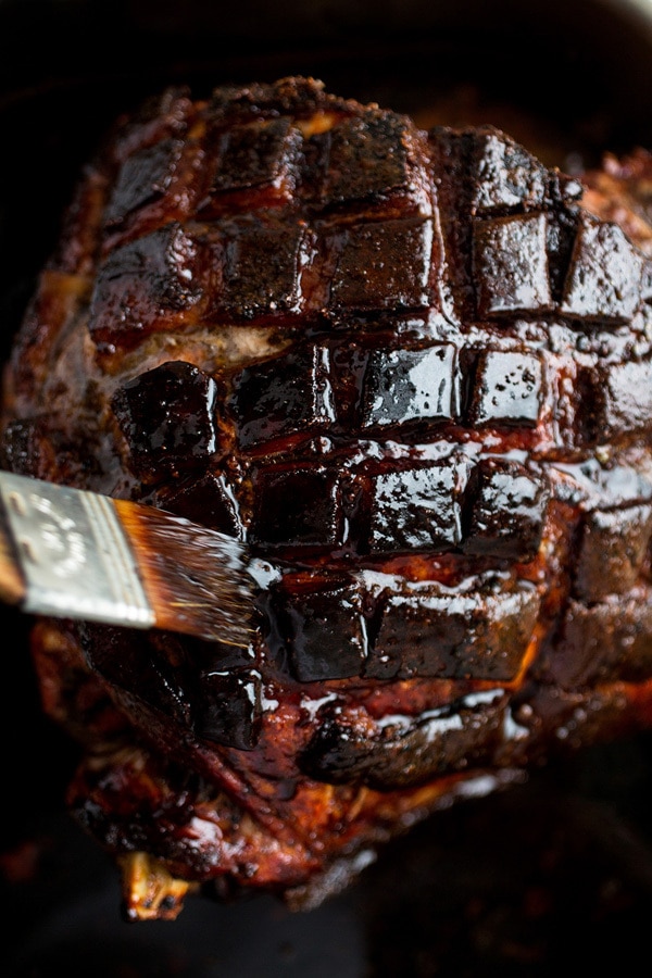 EASTER HAM for SAM SIFTON, Fresh Ham With Maple-Balsamic Glaze NYTCREDIT: Andrew Scrivani for The New York Times