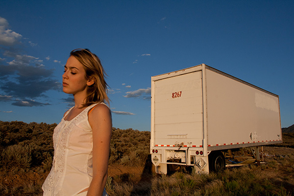 Photo by Sarah Jacobs - self portrait, Taos New Mexico