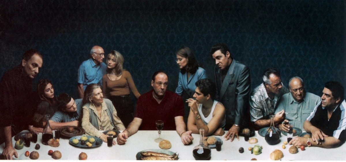 The Soprano's Last Supper Annie Leibovitz
