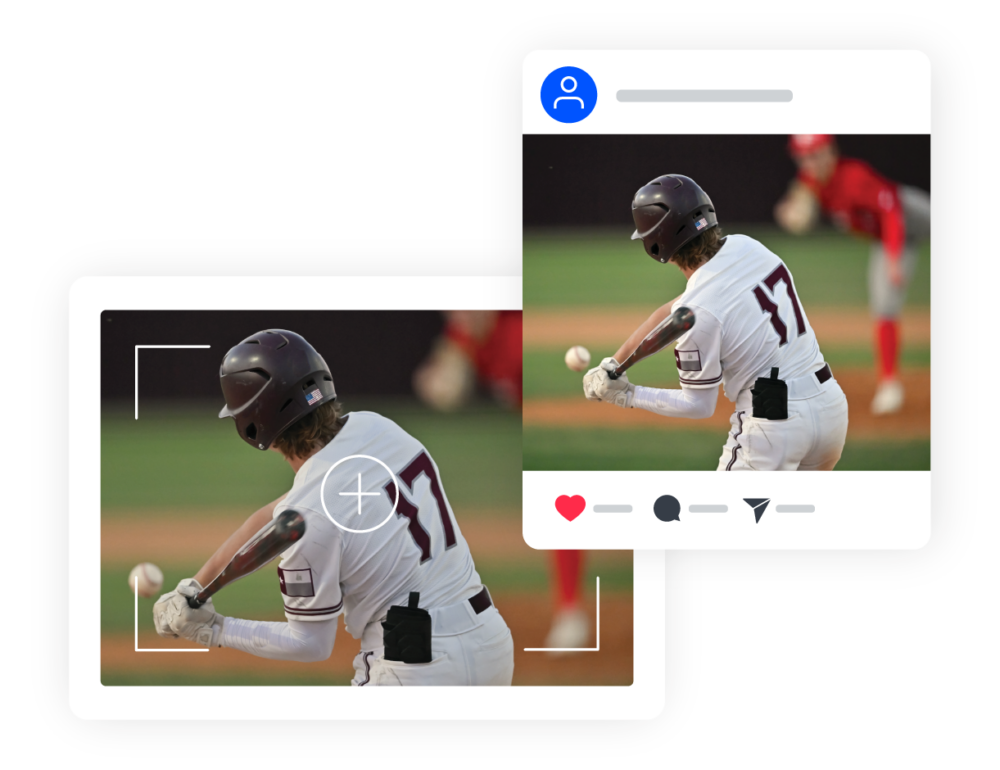 MLB photo taken on the field, shared digitally to fans in under 60 seconds through PhotoShelter’s real-time content distribution system.