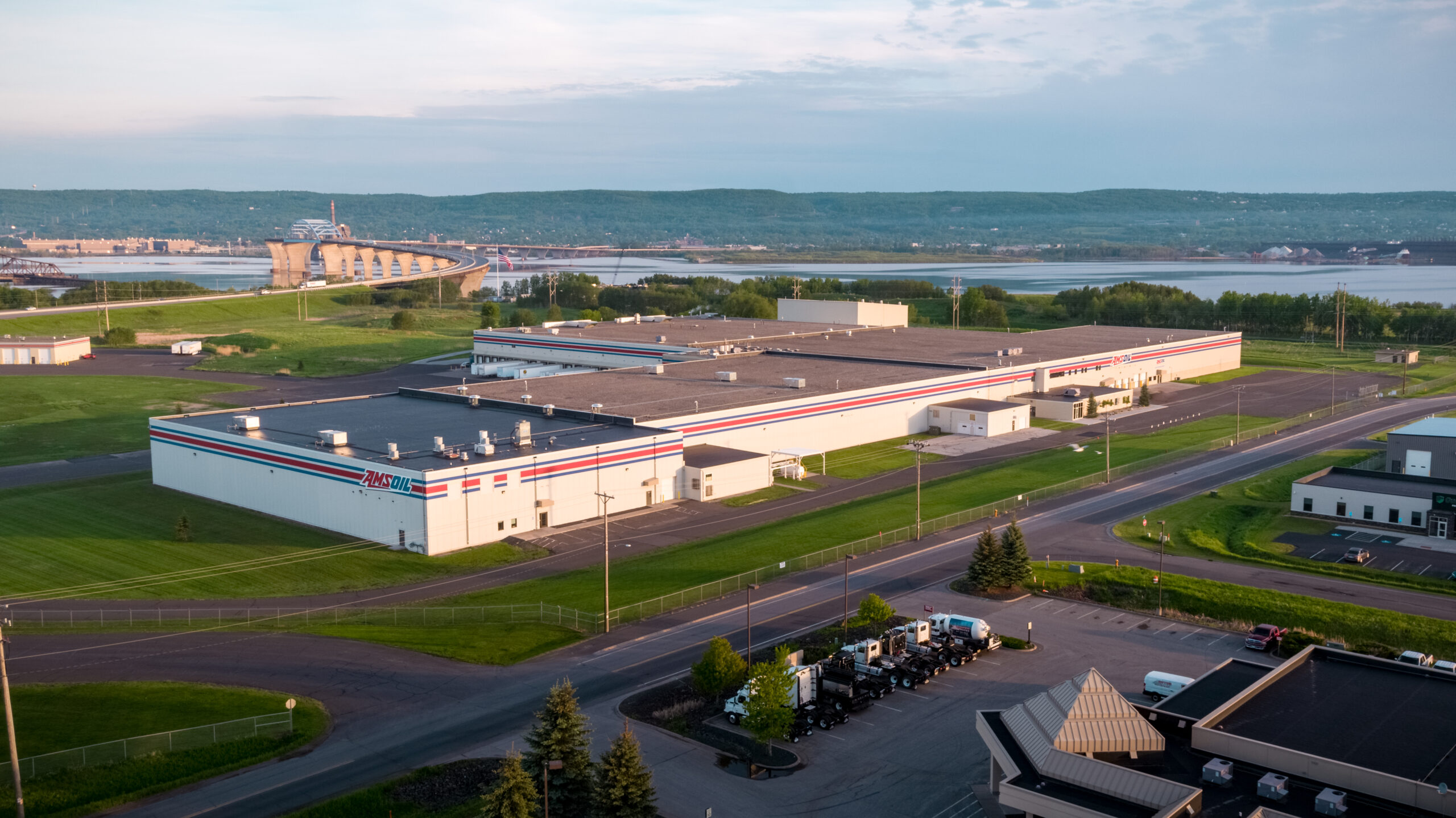 AMSOIL Center Aerial View.