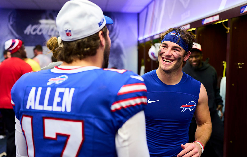 picture of josh allen of the buffalo bills from digital asset management