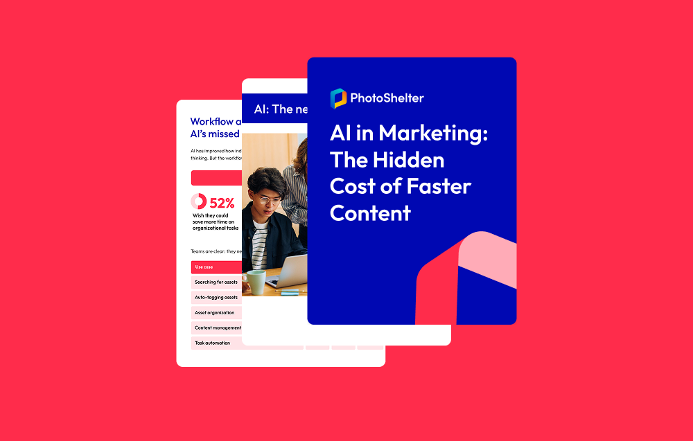 Visual representation of new AI in Marketing blog cover